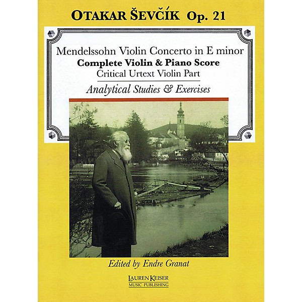 Lauren Keiser Music Publishing Violin Concerto in E minor LKM Music Series Softcover Written by Otakar Sevcik