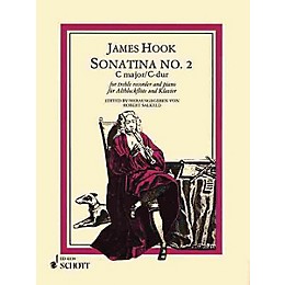 Schott Sonatina No. 2 in C Major Schott Series by James Hook Arranged by Robert Sakleld