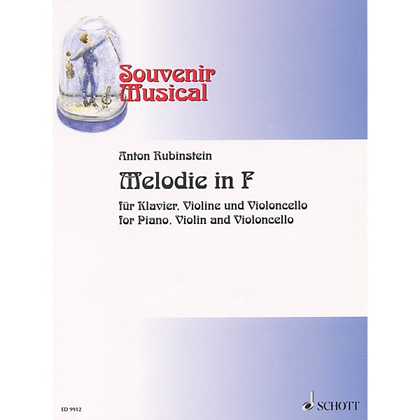 Schott Melodie in F (for Piano, Violin and Cello) Misc Series
