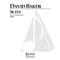 Lauren Keiser Music Publishing Suite for Unaccompanied Violin LKM Music Series Composed by David Baker thumbnail