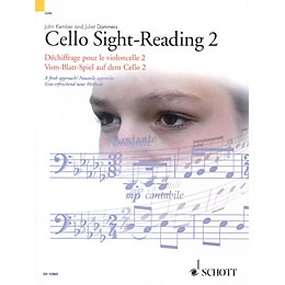 Schott Cello Sight-Reading 2 Misc Series Written by John Kember