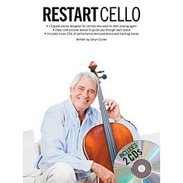 Music Sales Restart Cello (Book/2-CD Pack) Music Sales America Series Softcover with CD Written by Deryn Cullen