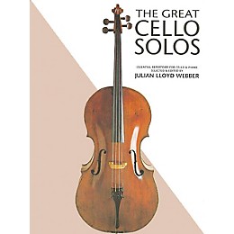 Chester Music The Great Cello Solos Music Sales America Series Softcover