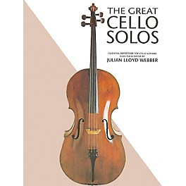 Chester Music The Great Cello Solos Music Sales America Series Softcover