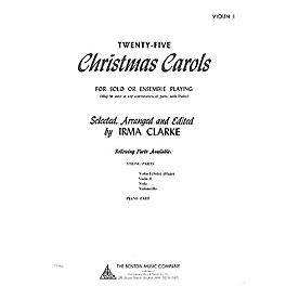 Music Sales Twenty-Five Christmas Carols - Violin I (for Solo or Ensemble Playing) Music Sales America Series