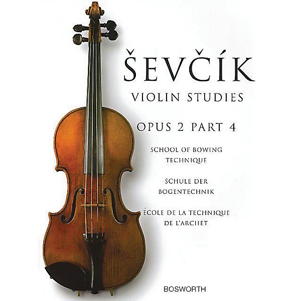 Bosworth Sevcik Violin Studies - Opus 2, Part 4 Music Sales America Series Written by Otakar Sevcik