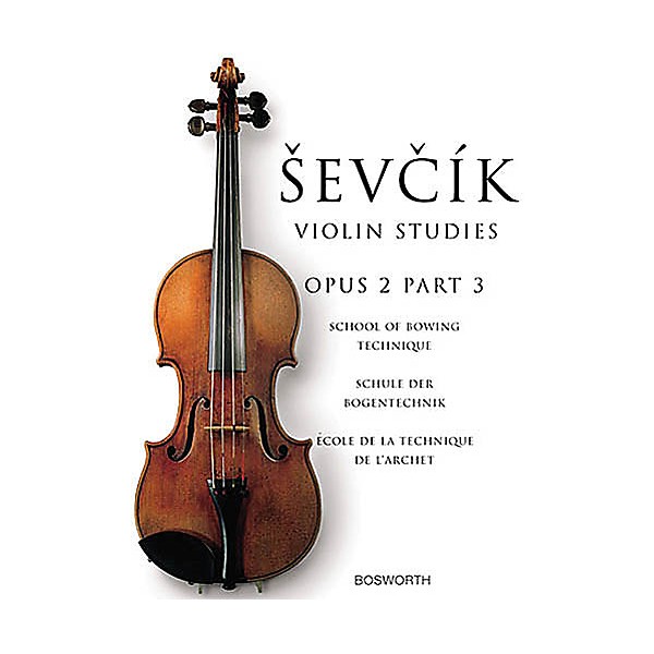 Bosworth Sevcik Violin Studies - Opus 2, Part 3 Music Sales America Series Written by Otakar Sevcik