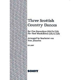 Schott 3 Scottish Country Dances (Score and Parts) Schott Series Arranged by Tom Johnston