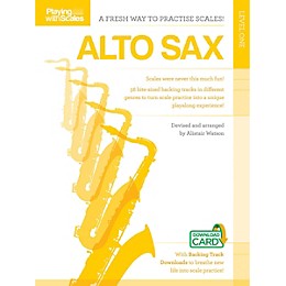 Music Sales Playing with Scales: Alto Sax Music Sales America Series Book Audio Online
