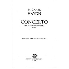 Editio Musica Budapest Concerto for Flute EMB Series by Michael Haydn