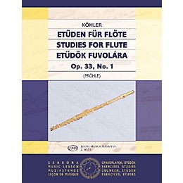 Editio Musica Budapest Studies Op. 33 - Volume 1 EMB Series by Ernesto Köhler