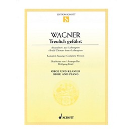 Schott Bridal Chorus from Lohengrin (Oboe with Piano Accompaniment) Woodwind Solo Series