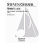 Lauren Keiser Music Publishing Spirituals for Clarinet and String Quartet LKM Music Series Composed by Steven Gerber thumbnail