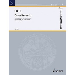 Schott Divertimento (Set of Parts) Schott Series Composed by Alfred Uhl