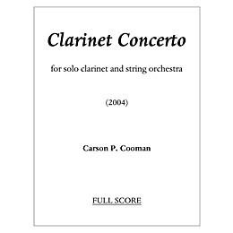 Lauren Keiser Music Publishing Clarinet Concerto (Solo Part) LKM Music Series Composed by Carson Cooman