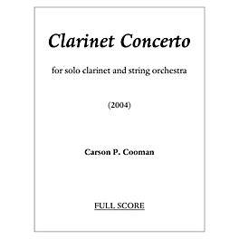 Lauren Keiser Music Publishing Clarinet Concerto (Solo Part) LKM Music Series Composed by Carson Cooman