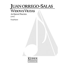 Lauren Keiser Music Publishing Widows (Viudas) (Opera Vocal Score) LKM Music Series  by Juan Orrego-Salas