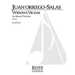 Lauren Keiser Music Publishing Widows (Viudas) (Opera Vocal Score) LKM Music Series  by Juan Orrego-Salas