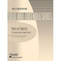 Rubank Publications Valse de Concert (Trombone Quartet - Grade 3) Rubank Solo/Ensemble Sheet Series Softcover