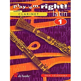 De Haske Music Play 'Em Right Latin - Vol. 1 (Vol. 1 - Clarinet) De Haske Play-Along Book Series