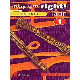 De Haske Music Play 'Em Right Latin - Vol. 1 (Vol. 1 - Clarinet) De Haske Play-Along Book Series