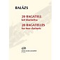 Editio Musica Budapest 20 Bagatelles (Two Clarinets Performance Score) EMB Series Softcover Composed by Árpád Balázs thumbnail