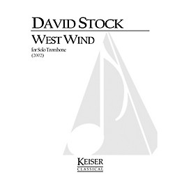 Lauren Keiser Music Publishing West Wind (Trombone Solo) LKM Music Series Composed by David Stock