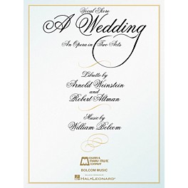 Edward B. Marks Music Company A Wedding (An Opera in Two Acts Vocal Score) E.B. Marks Series Softcover  by William Bolcom