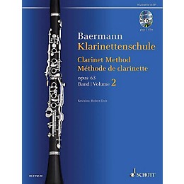 Schott Clarinet Method, Op. 63 Woodwind Method Series BK/CD