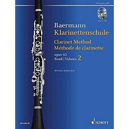 Schott Clarinet Method, Op. 63 Woodwind Method Series BK/CD