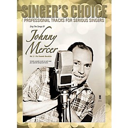 Nektar Sing the Songs of Johnny Mercer, Volume 2 (for Female Vocalists) Music Minus One Softcover with CD