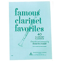 Boston Music Famous Clarinet Favorites (40 Clarinet Classics) Music Sales America Series