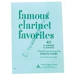 Boston Music Famous Clarinet Favorites (40 Clarinet Classics) Music Sales America Series