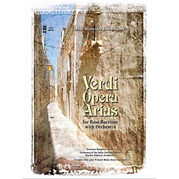 Music Minus One Verdi - Bass-Baritone Arias with Orchestra Music Minus One Series Softcover with CD by Giuseppe Verdi