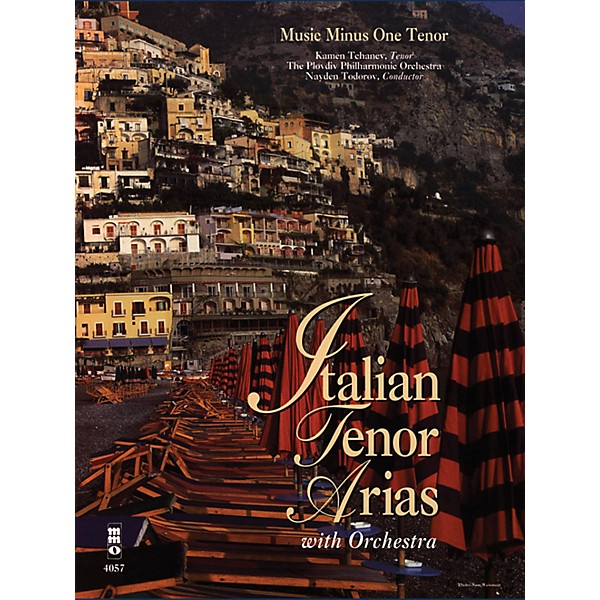 Music Minus One Italian Tenor Arias with Orchestra Music Minus One Series Softcover with CD  by Various