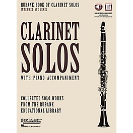 Rubank Publications Rubank Book of Clarinet Solos - Intermediate Level Rubank Solo Collection Series Softcover Media Online