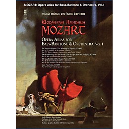 Nektar Mozart Opera Arias for Bass Baritone and Orchestra - Vol. I Music Minus One Softcover with CD by Mozart