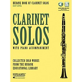 Rubank Publications Rubank Book of Clarinet Solos - Easy Level Rubank Solo Collection Series Softcover Media Online