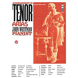 Music Minus One Accompaniment to Tenor Arias Music Minus One Series Softcover with CD  by Various
