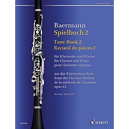 Schott Tune Book 2, Op. 63 Woodwind Solo Series Softcover