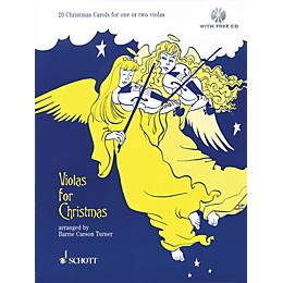 Schott Violas for Christmas (20 Christmas Carols for One or Two Violas) Schott Series