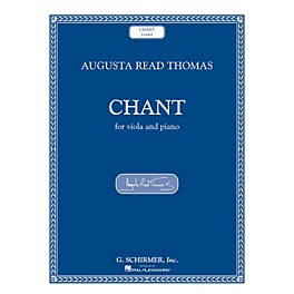 G. Schirmer Chant (Viola and Piano) String Series Softcover