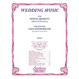 Southern Wedding Music (Viola Part) Southern Music Series Arranged by Cleo Aufderhaar