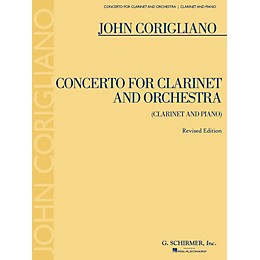 G. Schirmer Clarinet Concerto - Revised Edition Woodwind Series Softcover Composed by John Corigliano