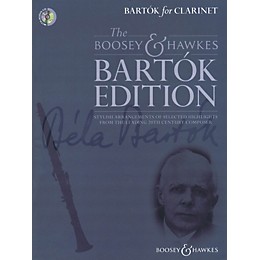 Boosey and Hawkes Bartok For Clarinet Boosey & Hawkes Chamber Music BK/CD Composed by Bela Bartok Arranged by Hywel Davies