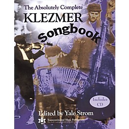 Transcontinental Music The Absolutely Complete Klezmer Songbook Transcontinental Music Folios Series Softcover with CD