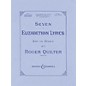 Boosey and Hawkes Seven Elizabethan Lyrics, Op. 12 (Voice and Piano) Boosey & Hawkes Voice Series  by Roger Quilter thumbnail