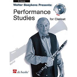 De Haske Music Performance Studies for Clarinet (Book/CD Pack) De Haske Solo Work CD Series Written by Walter Boeykens