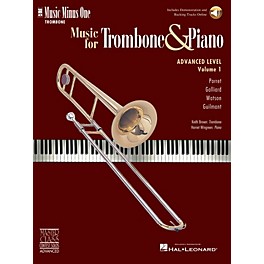 Nektar Advanced Trombone Solos, Volume 1 (for Trombone) Music Minus One Series Softcover with CD