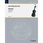 Schott Sonata, Op. 25, No. 1 (1922) (for Solo Viola) Schott Series thumbnail